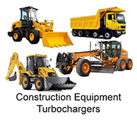 Construction Equipment Turbochargers